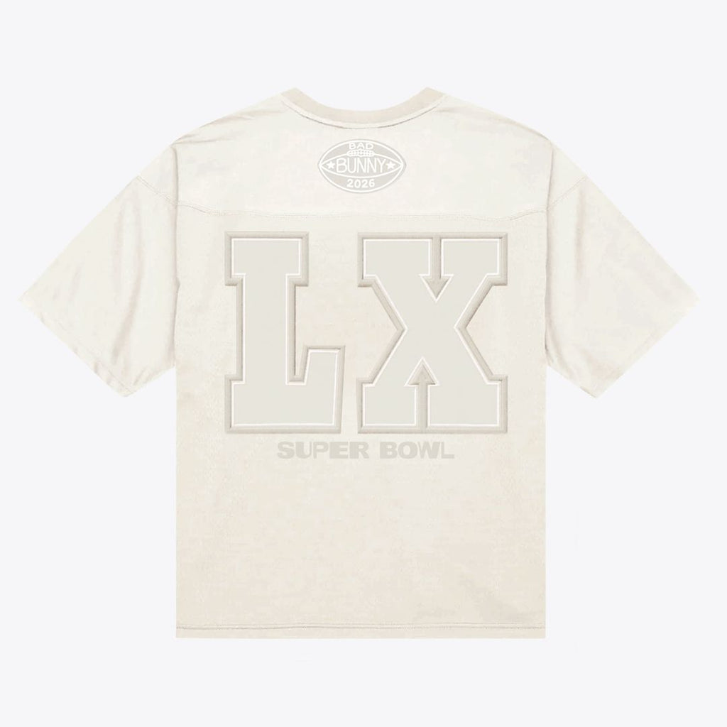 Bad Bunny Super Tazón Legacy Jersey - Cream