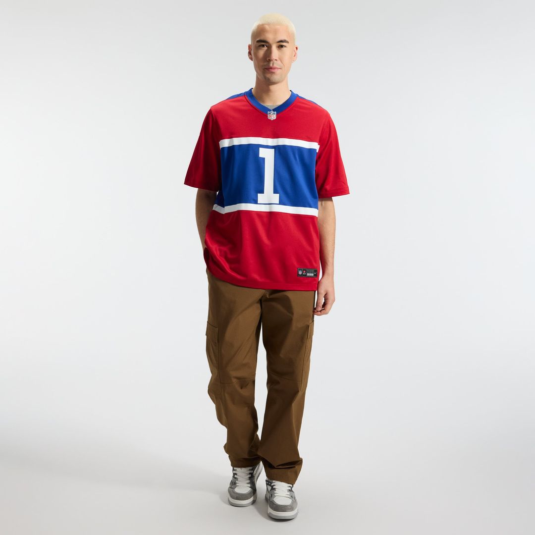 Malik Nabers New York Giants Alternate Game Jersey - Century Red