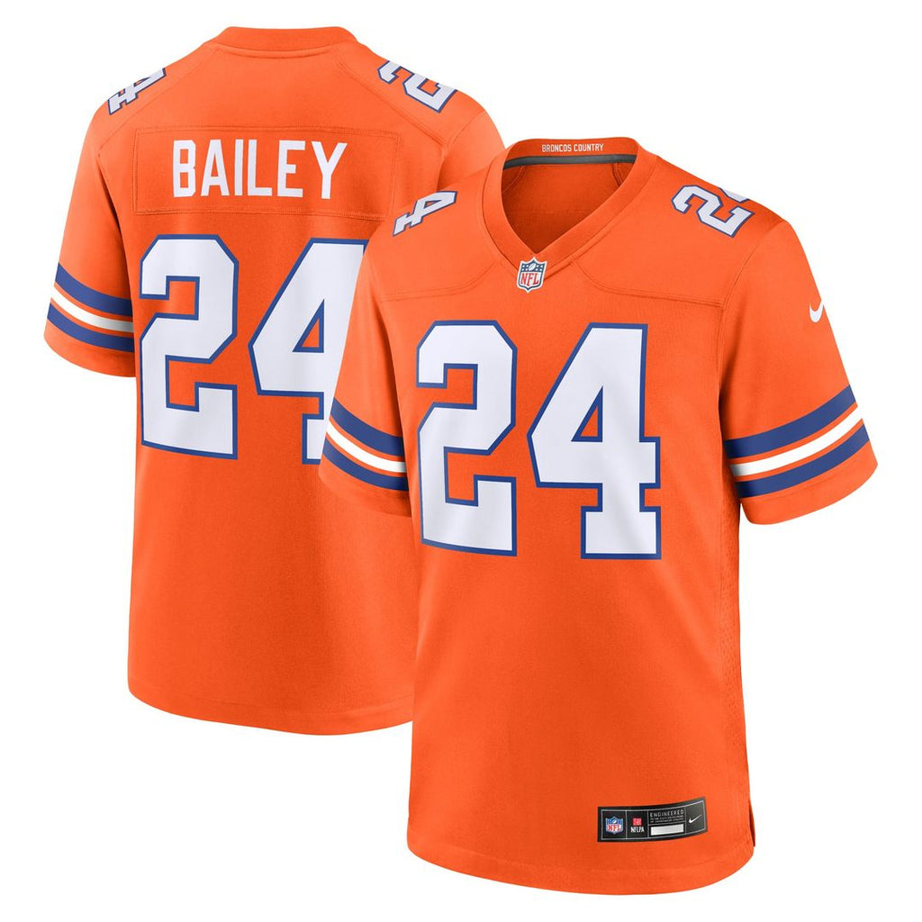 Champ Bailey Denver Broncos Alternate Game Jersey - Orange