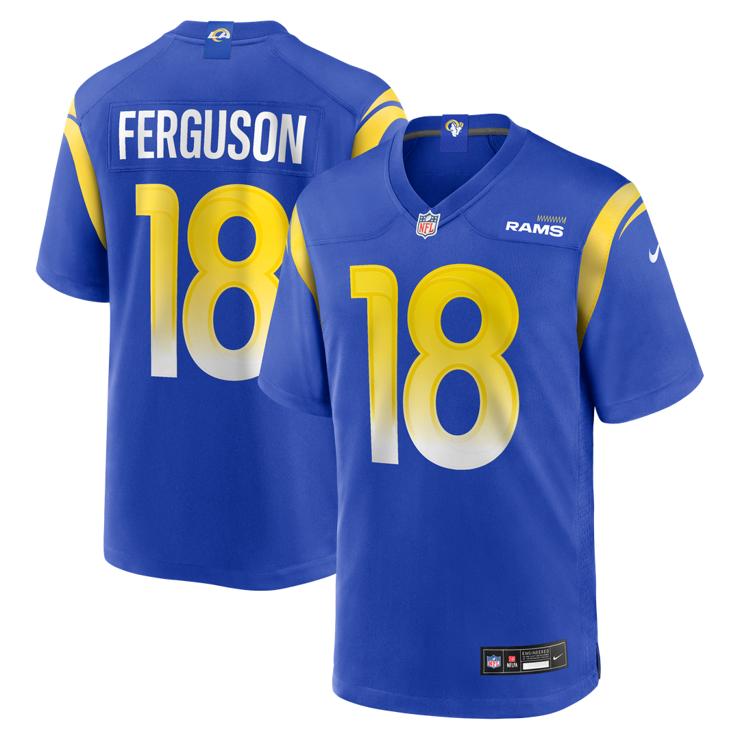 Terrance Ferguson Los Angeles Rams Game Jersey - Royal Blue