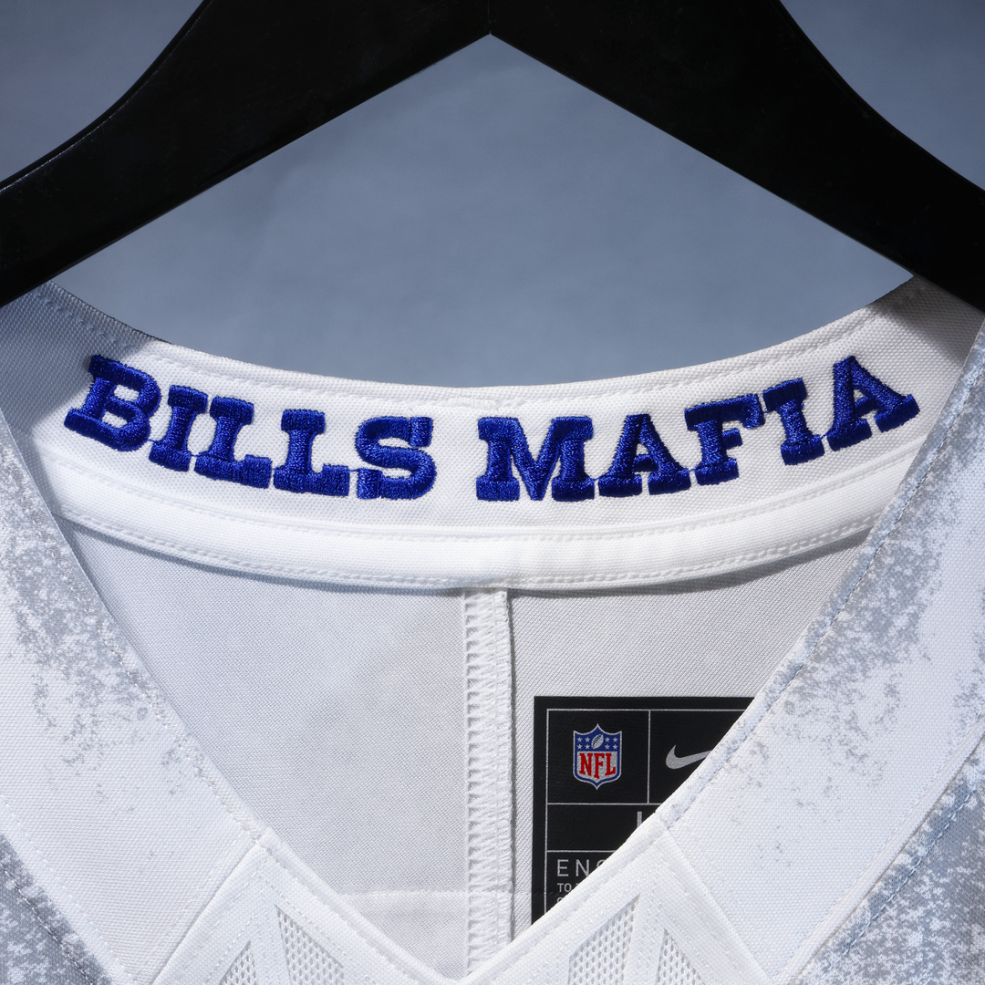 Josh Allen Buffalo Bills Rivalries Collection Stitched Limited Jersey - White