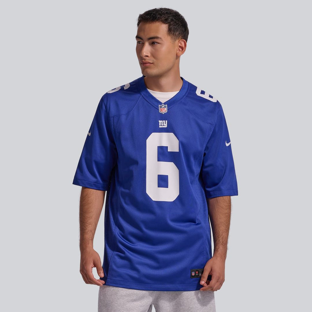 Jaxson Dart New York Giants Game Jersey - Royal Blue