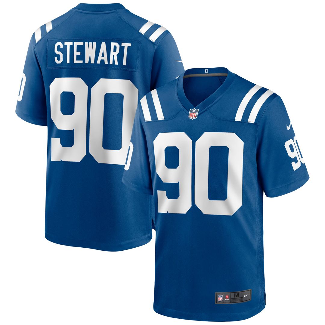 Grover Stewart Indianapolis Colts Alternate Game Jersey - Blue