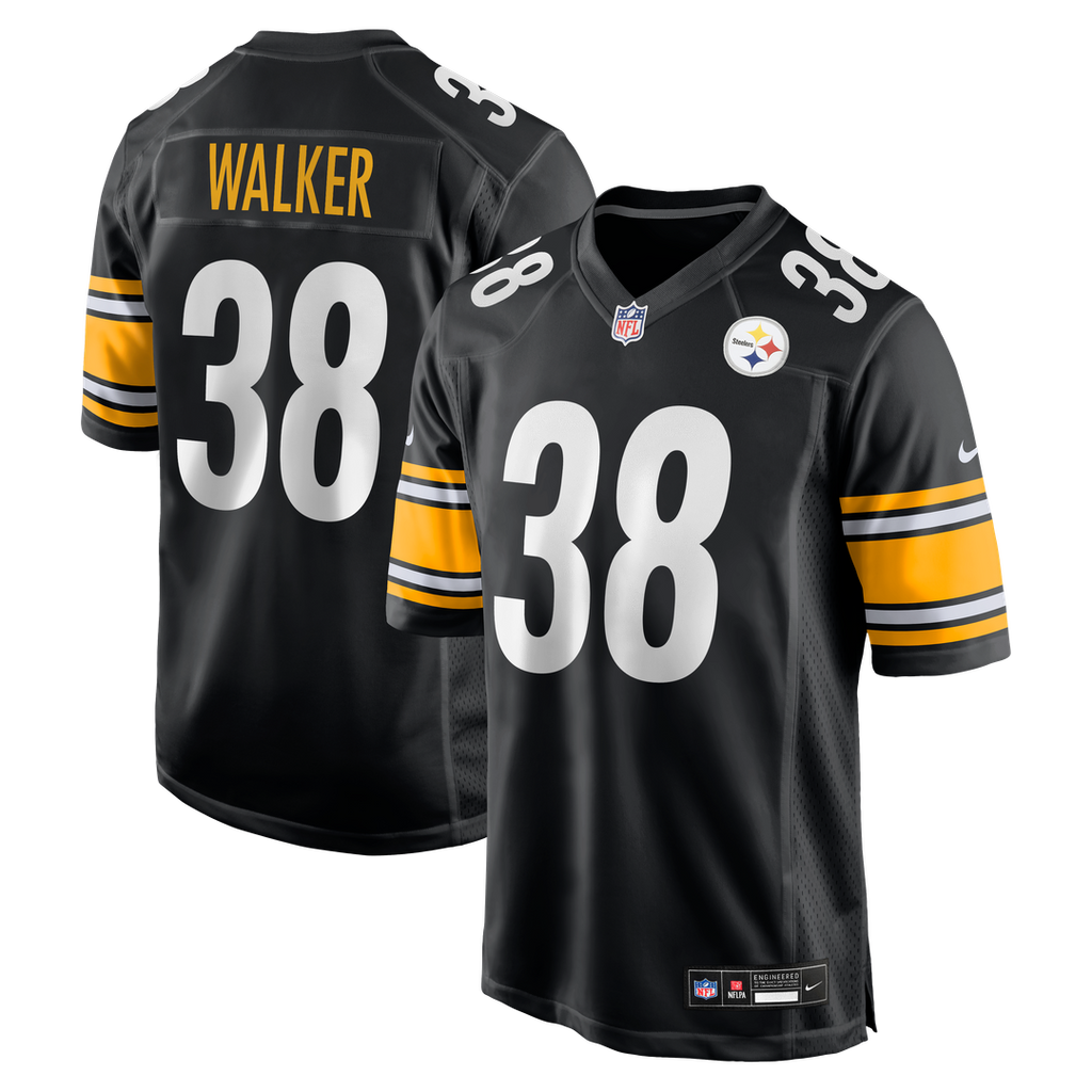 Mykal Walker Pittsburgh Steelers Game Jersey - Black