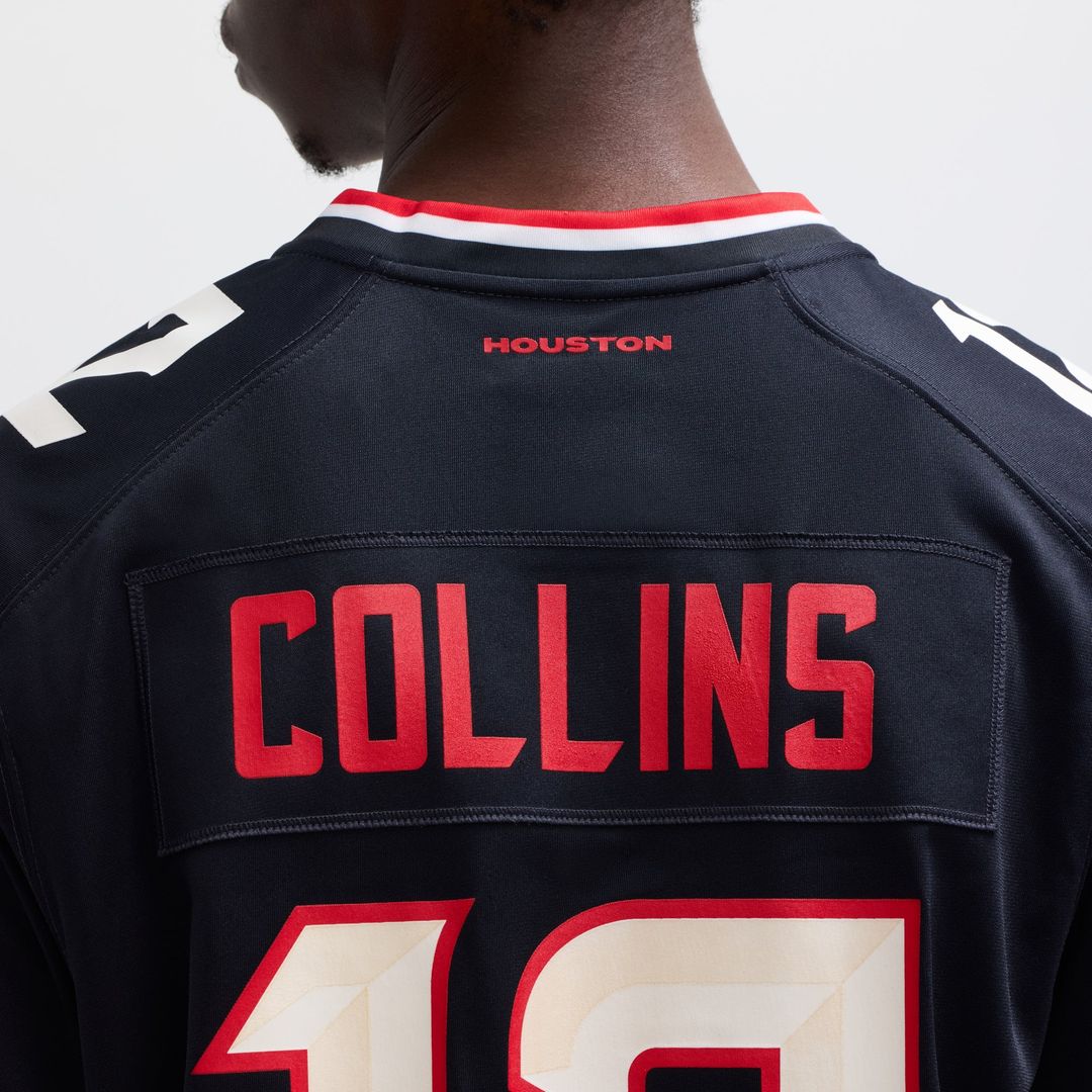Nico Collins Houston Texans Game Jersey - White
