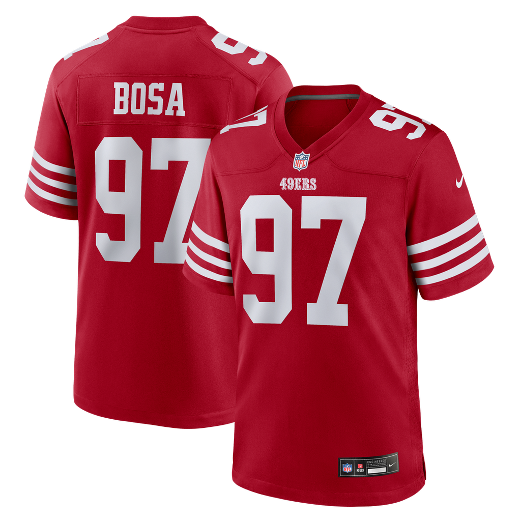 Nick Bosa San Francisco 49ers Game Jersey - Scarlet