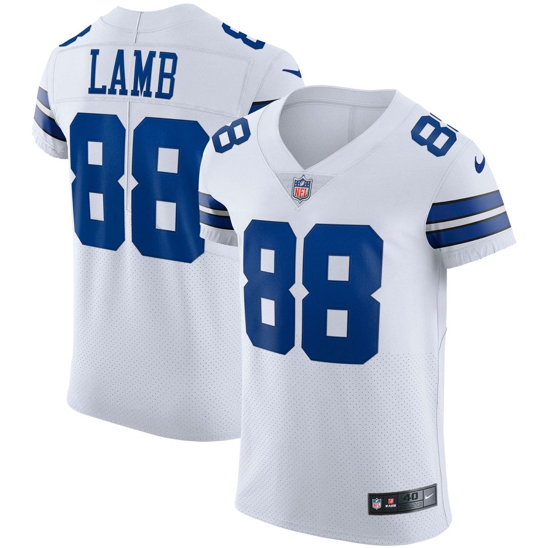 CeeDee Lamb Dallas Cowboys Vapor Elite Jersey - White