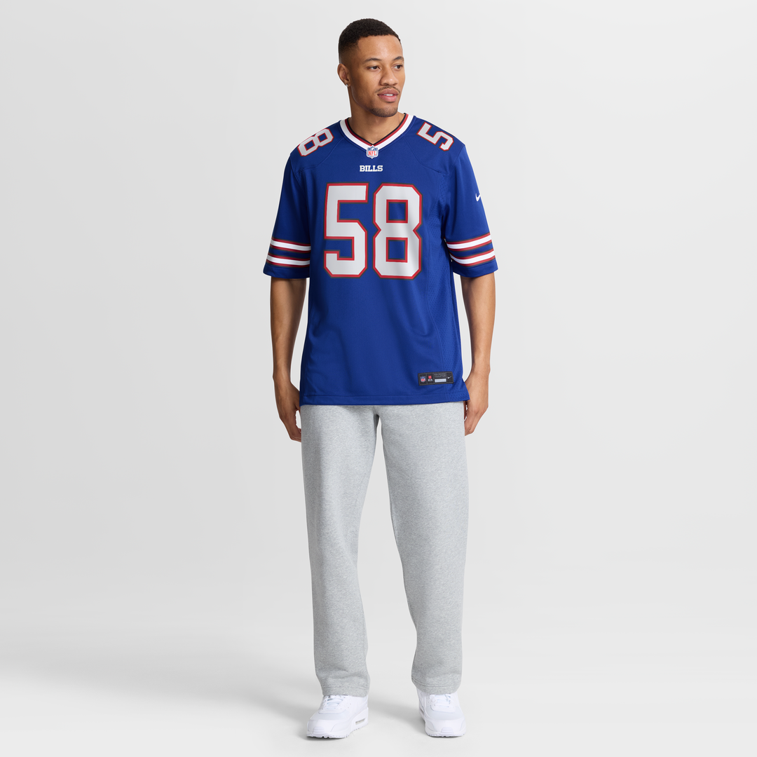 Matt Milano Buffalo Bills Alternate Game Jersey - Red
