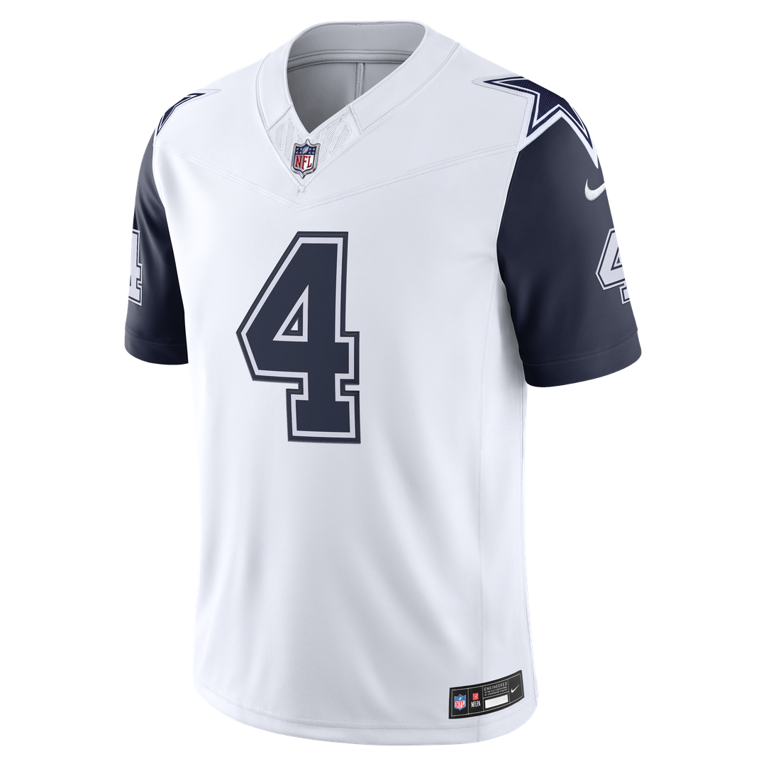 Dak Prescott Dallas Cowboys Vapor F.U.S.E. Stitched Limited Jersey - Navy