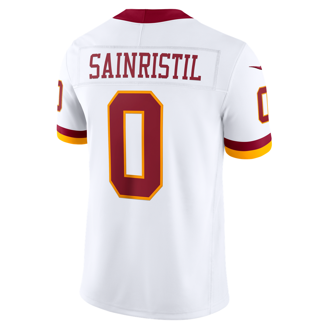 Mike Sainristil Washington Commanders Vapor F.U.S.E. Stitched Limited Jersey - Burgundy