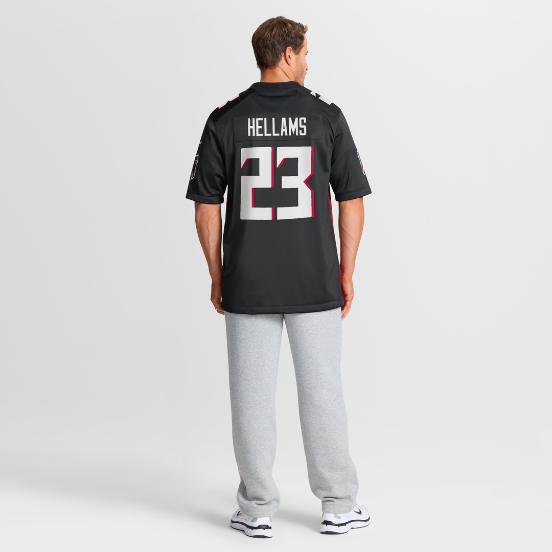 DeMarcco Hellams Atlanta Falcons Game Jersey - Black