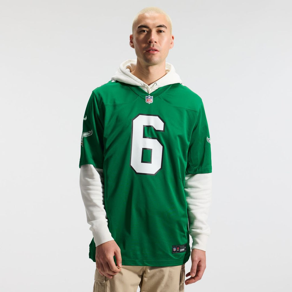 DeVonta Smith Philadelphia Eagles Alternate Game Jersey - Kelly Green