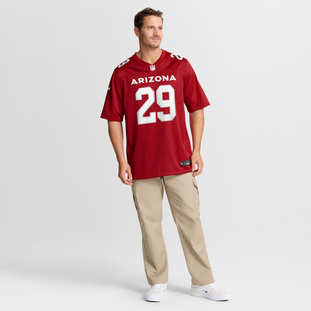 Denzel Burke Arizona Cardinals Game Jersey - Cardinal