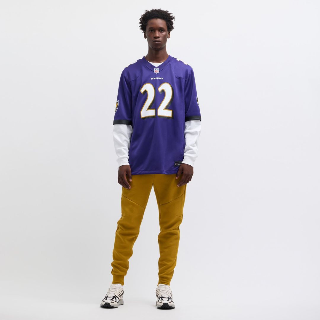 Derrick Henry Baltimore Ravens Game Jersey - Purple
