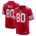 Jerry Rice San Francisco 49ers Retired Team Game Jersey - Scarlet