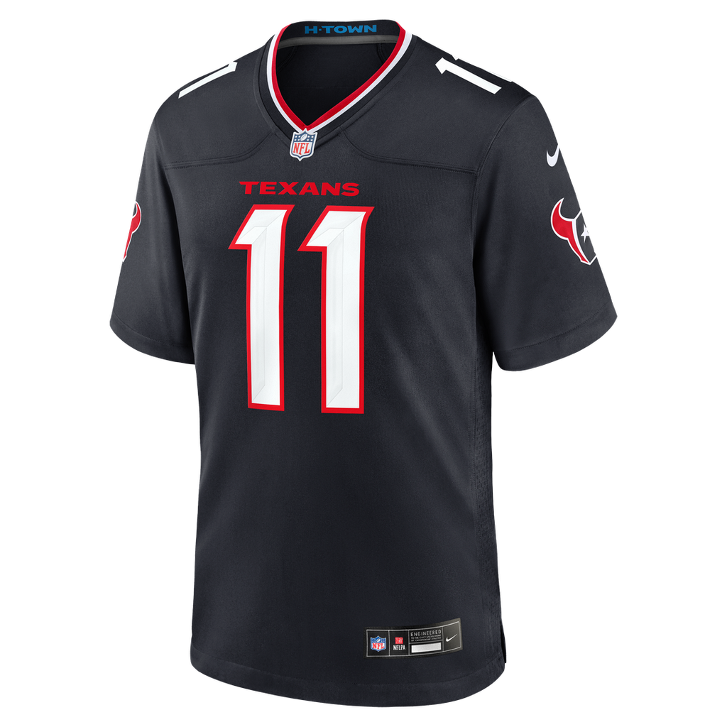 Tremon Smith Houston Texans Game Jersey - Navy