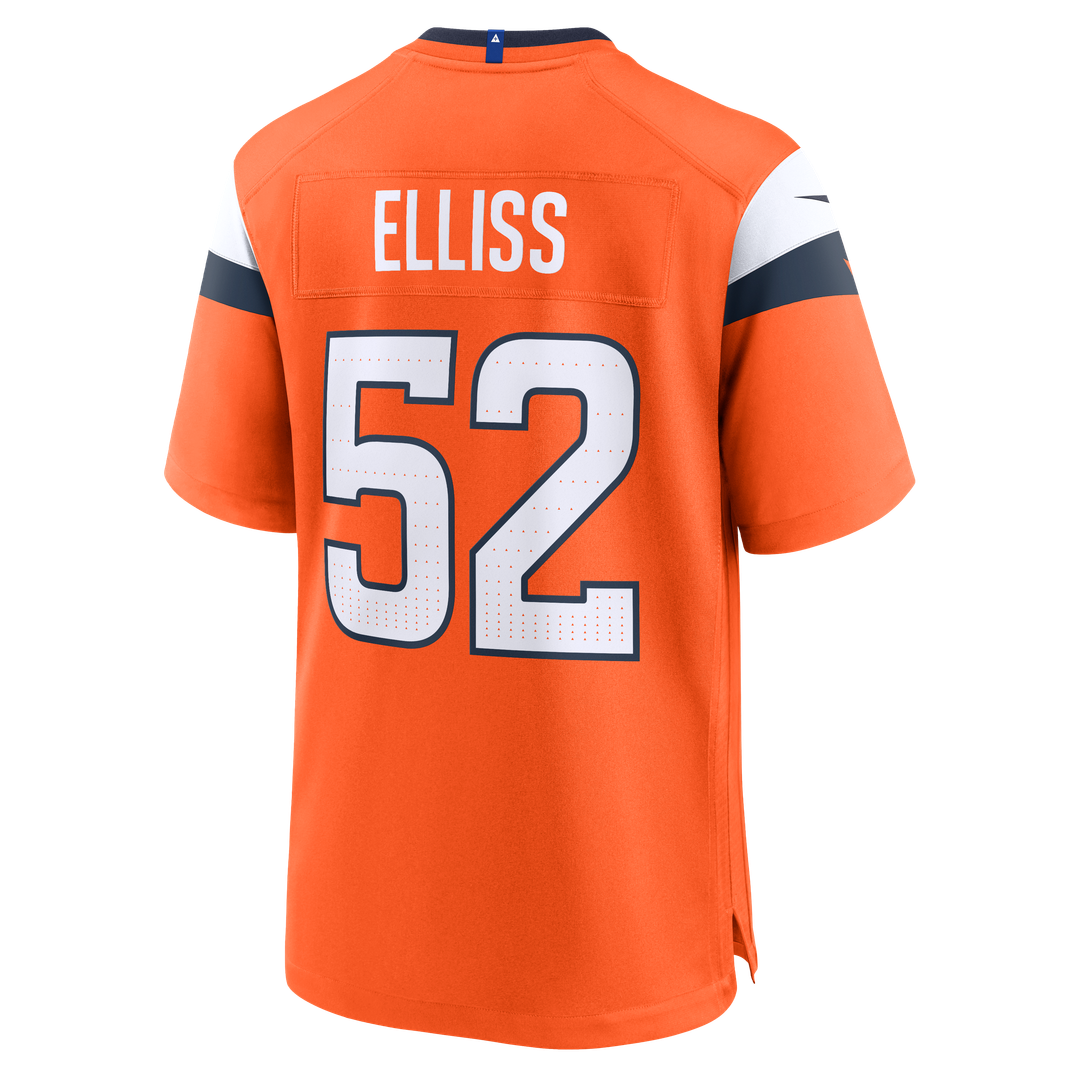 Jonah Elliss Denver Broncos Game Jersey - Orange