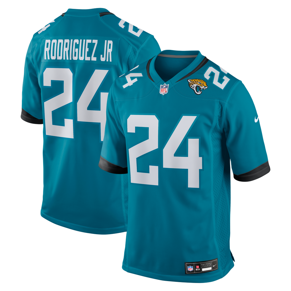 Chris Rodriguez Jr. Jacksonville Jaguars Game Jersey - Teal