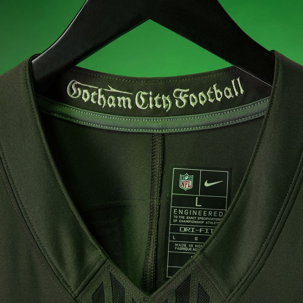 Joe Namath New York Jets Rivalries Collection Stitched Limited Jersey - Green