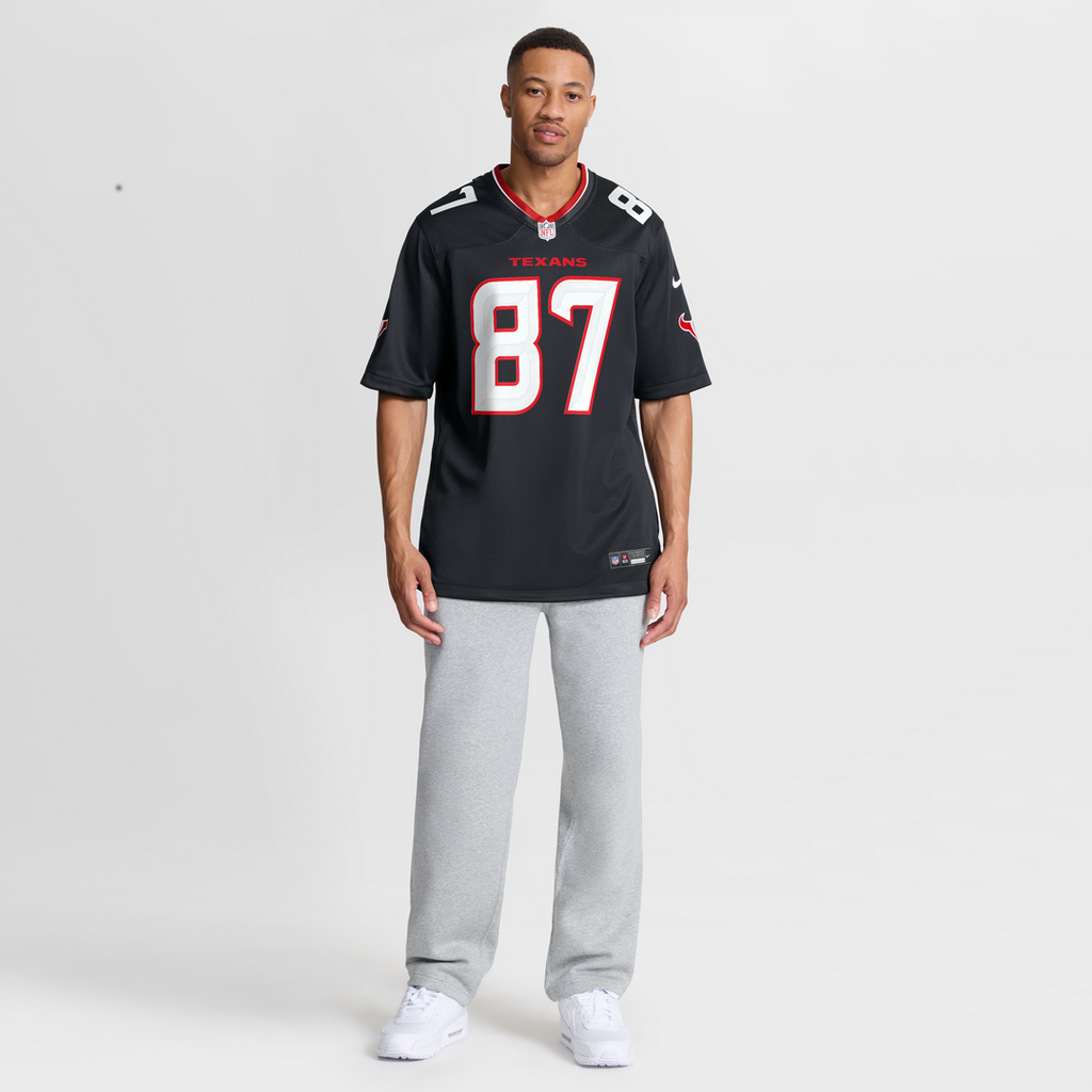 Cade Stover Houston Texans Game Jersey - Navy