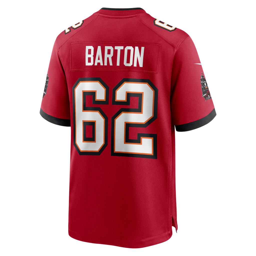 Graham Barton Pick No. 26 Game Jersey - Red