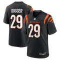 Kyle Dugger Cincinnati Bengals Game Jersey - Black