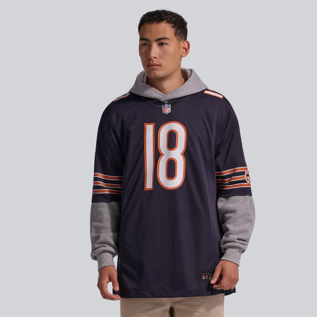 Caleb Williams Chicago Bears Game Jersey - Navy