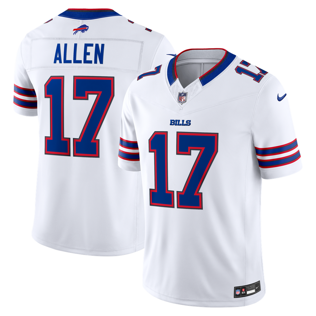 Josh Allen Buffalo Bills Vapor F.U.S.E. Stitched Limited Jersey - White