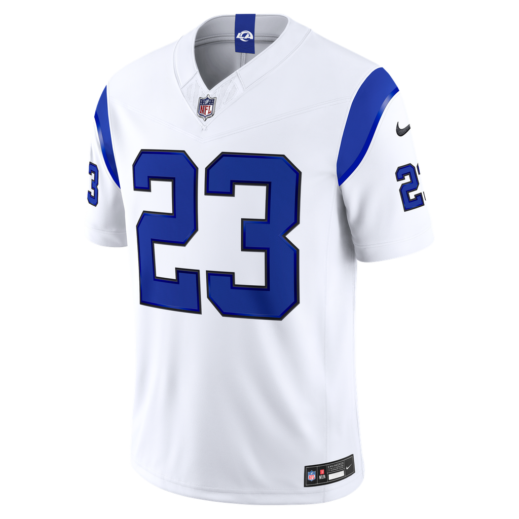 Kyren Williams Los Angeles Rams Vapor F.U.S.E. Stitched Limited Jersey - Fearsome White