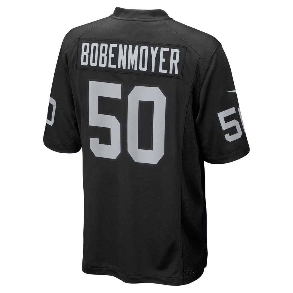 Jacob Bobenmoyer Las Vegas Raiders Game Jersey - Black
