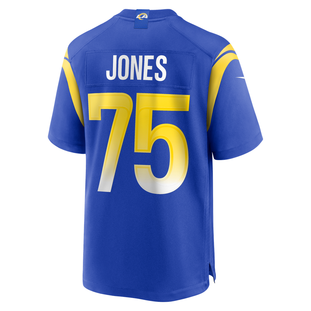 Deacon Jones Los Angeles Rams Game Jersey - Royal Blue