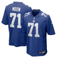 Marcus Mbow New York Giants Game Jersey - Royal Blue