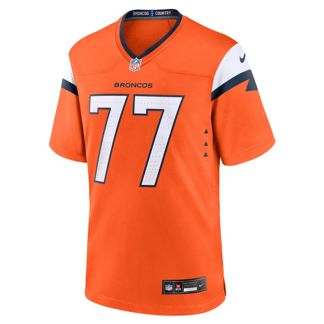 Quinn Meinerz Denver Broncos Game Jersey - Orange