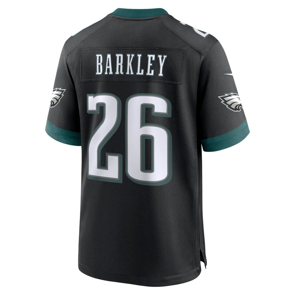 Saquon Barkley Philadelphia Eagles Alternate Game Jersey - Black