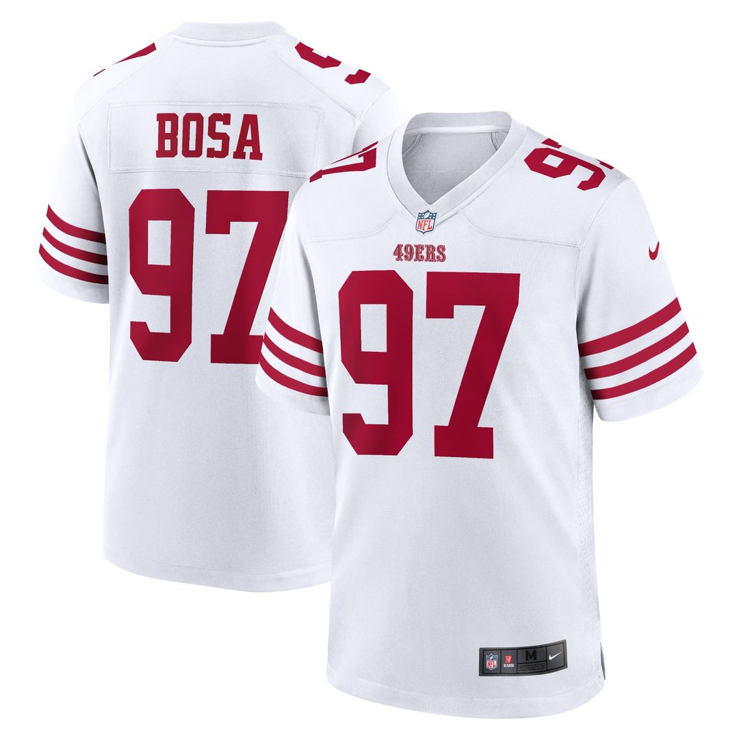 Nick Bosa San Francisco 49ers Game Jersey - White
