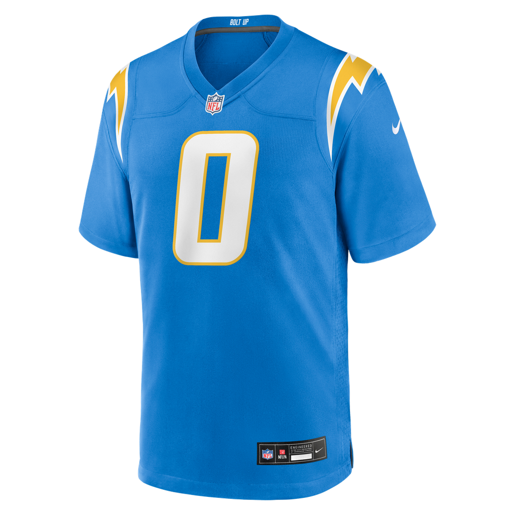 Daiyan Henley Los Angeles Chargers Game Jersey - Powder Blue
