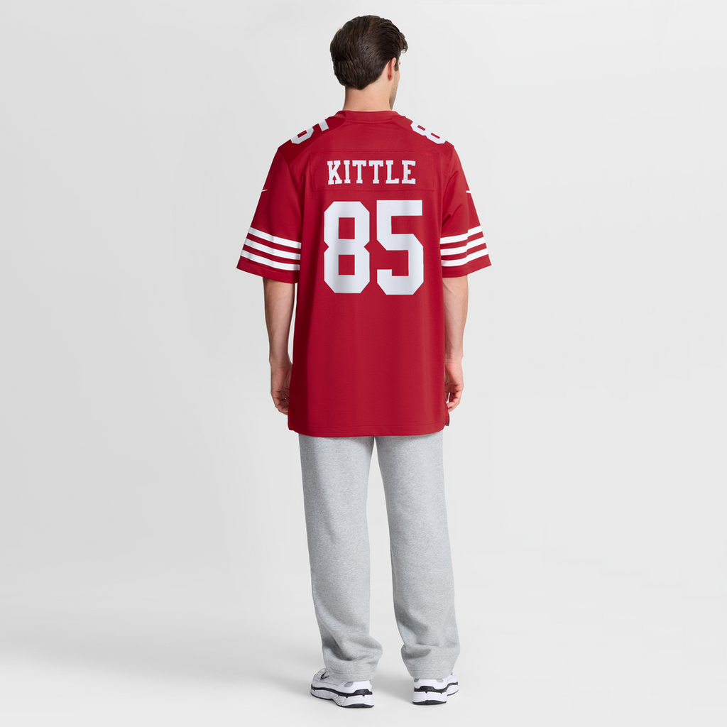 George Kittle San Francisco 49ers 80th Anniversary Game Jersey - White