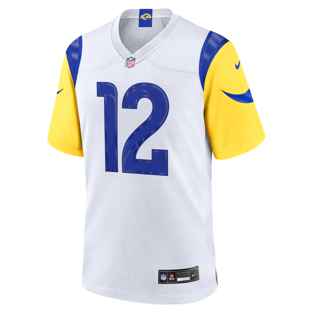 Puka Nacua Los Angeles Rams Game Jersey - Classic Sol