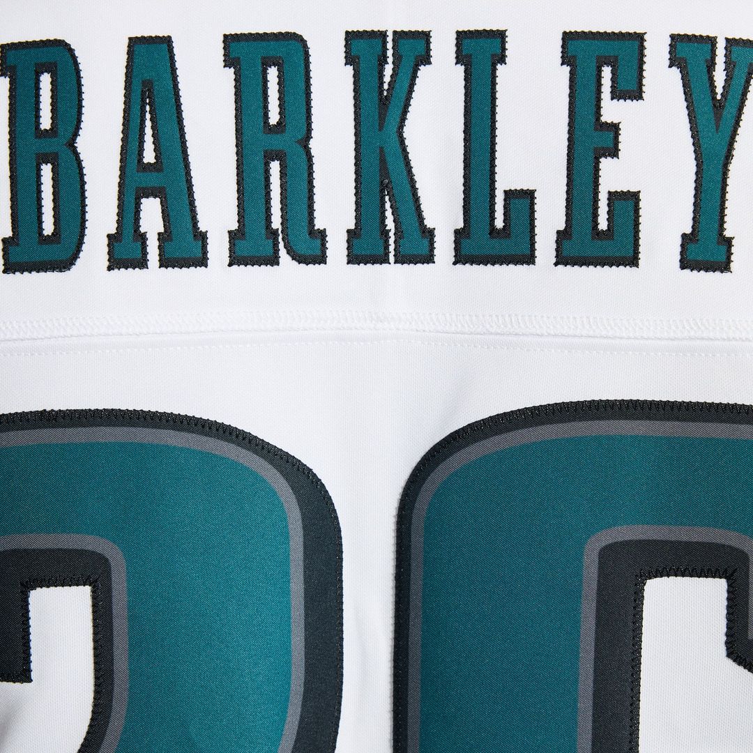 Saquon Barkley Philadelphia Eagles Vapor F.U.S.E. Stitched Limited Jersey - White
