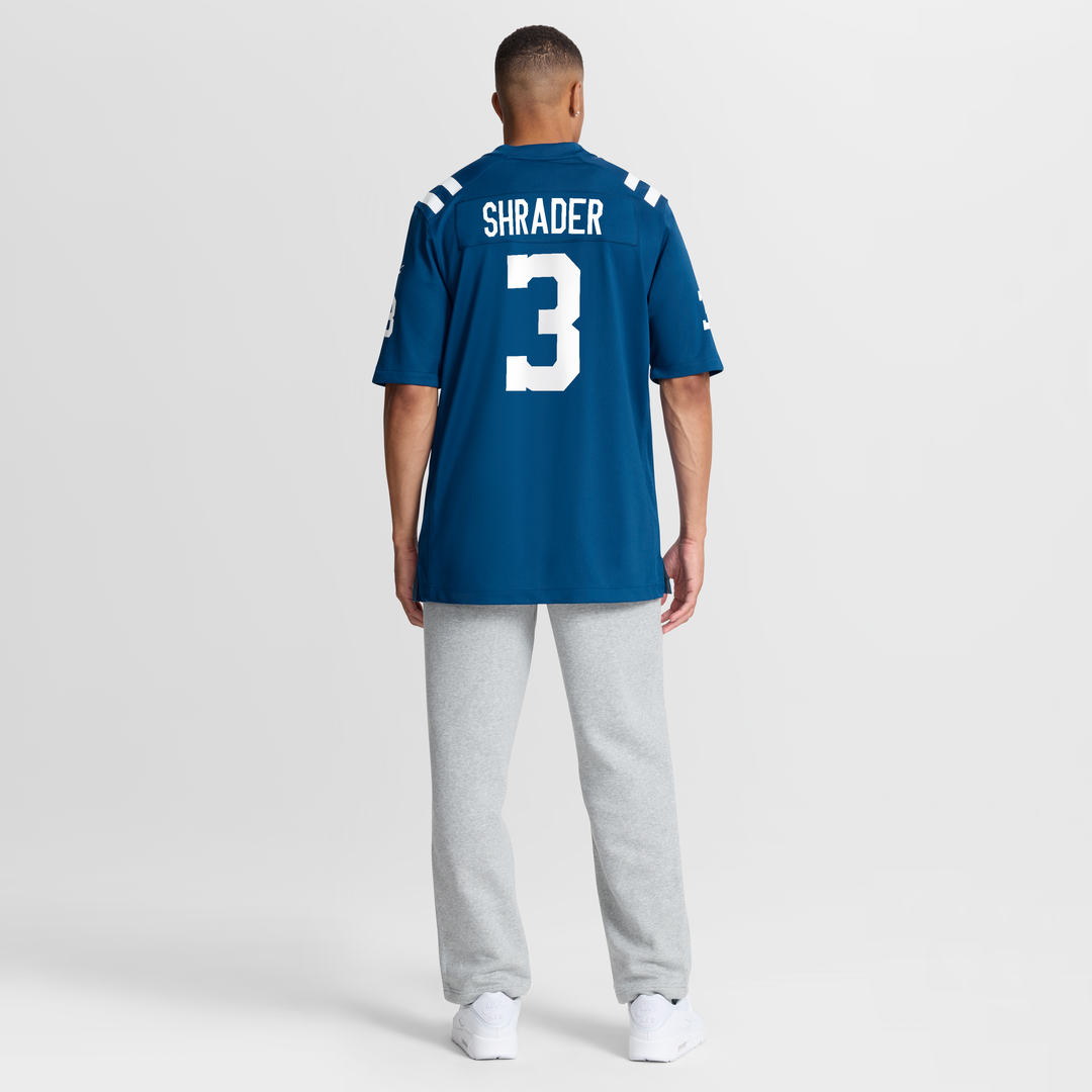 Spencer Shrader Indianapolis Colts Game Jersey - Royal Blue