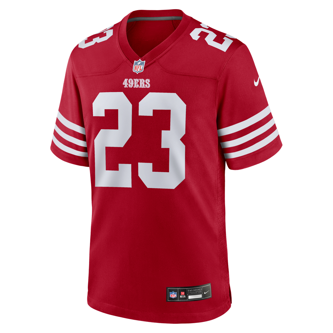 Christian McCaffrey San Francisco 49ers Game Jersey - White