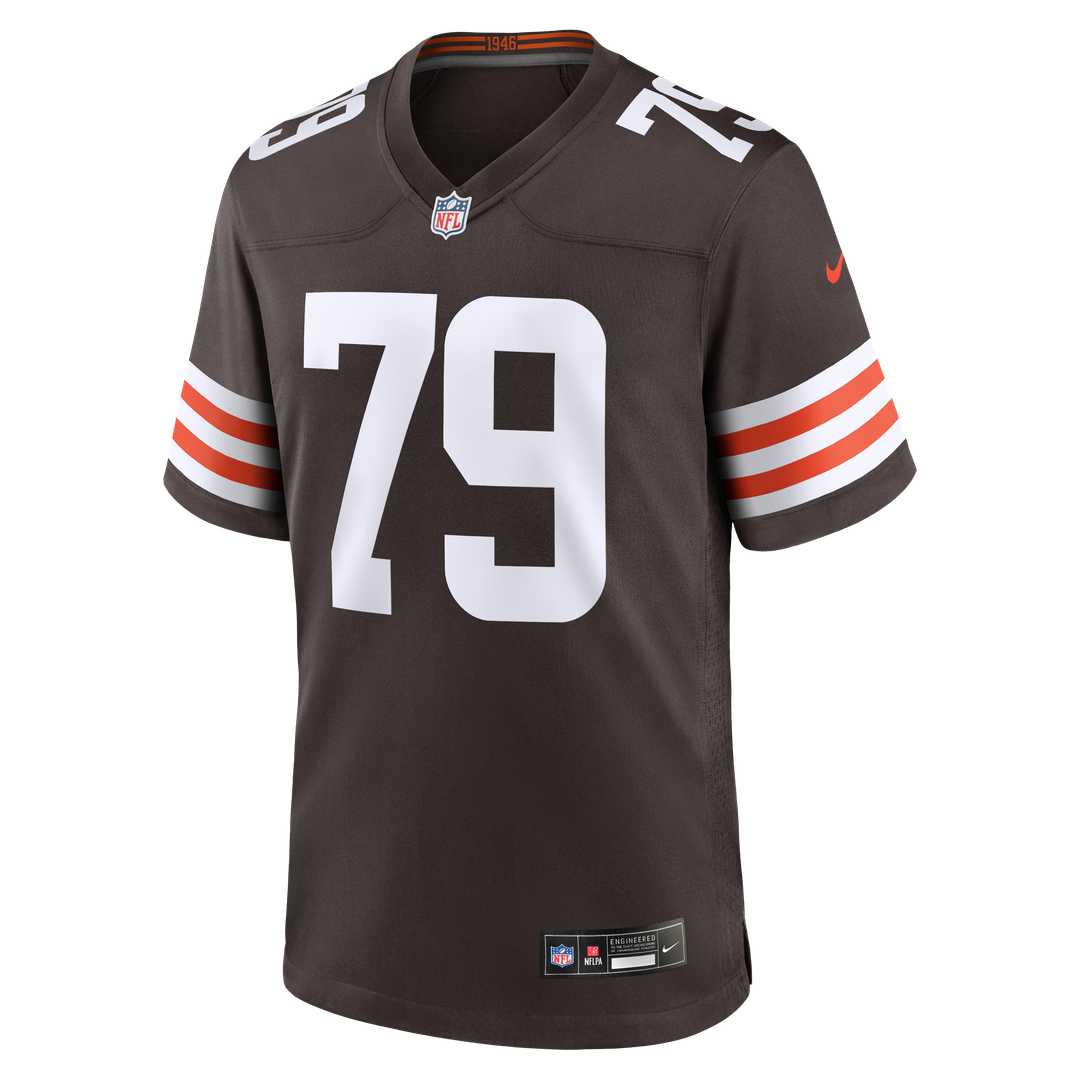 Dawand Jones Cleveland Browns Game Jersey - Brown