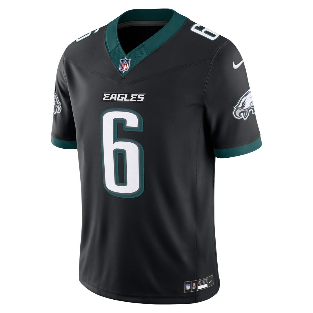 DeVonta Smith Philadelphia Eagles Alternate Vapor F.U.S.E. Stitched Limited Jersey - Kelly Green