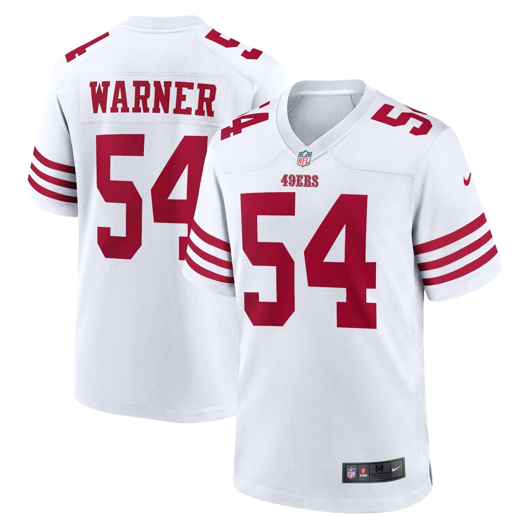Fred Warner San Francisco 49ers Game Jersey - Scarlet