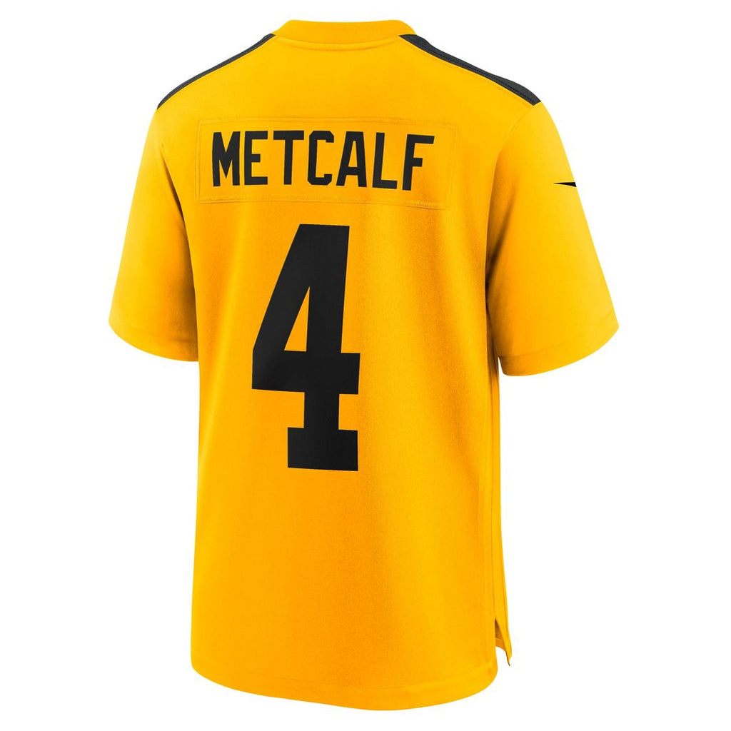 DK Metcalf Pittsburgh Steelers Game Jersey - Black