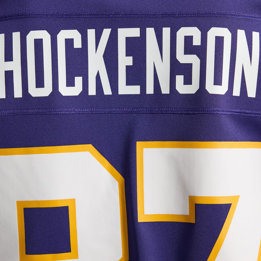 T.J. Hockenson Minnesota Vikings Classic Game Jersey - Purple