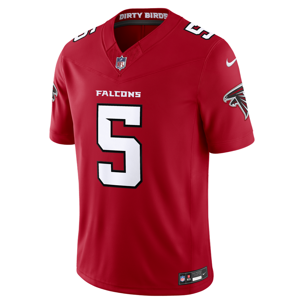Drake London Atlanta Falcons Vapor F.U.S.E. Stitched Limited Jersey - Red