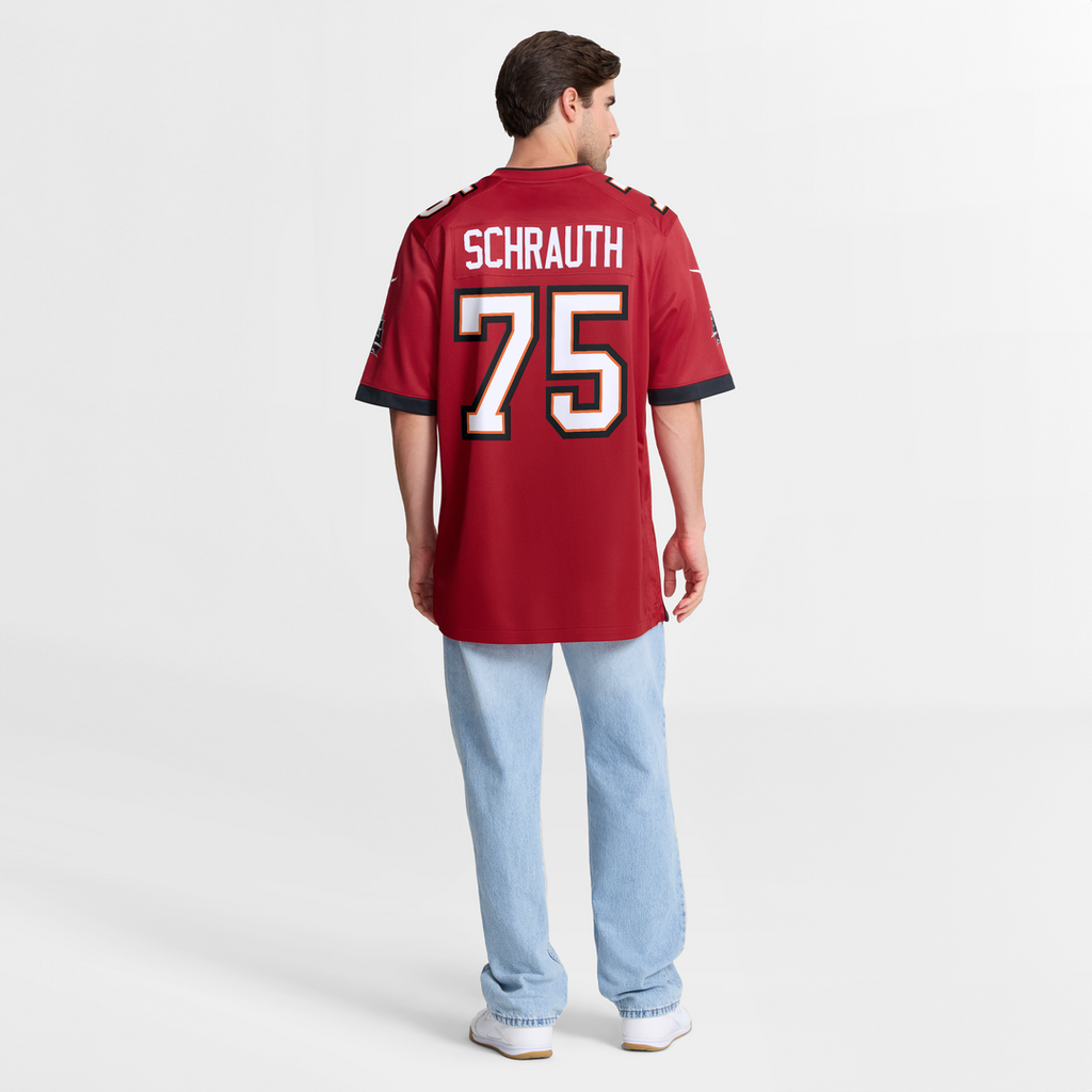 Billy Schrauth Tampa Bay Buccaneers Game Jersey - Red