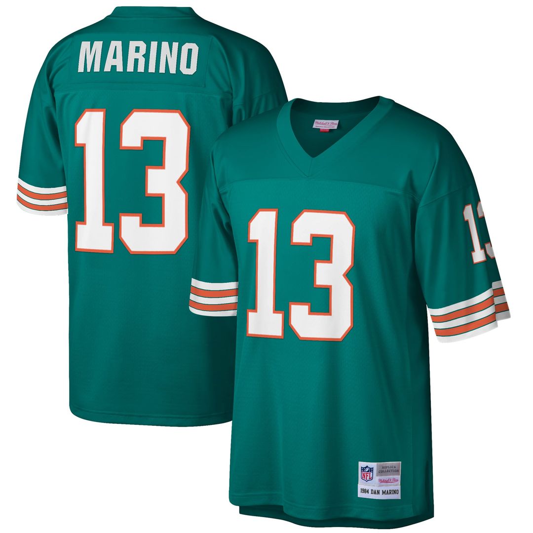 Dan Marino Miami Dolphins Big & Tall 1984 Replica Jersey - White