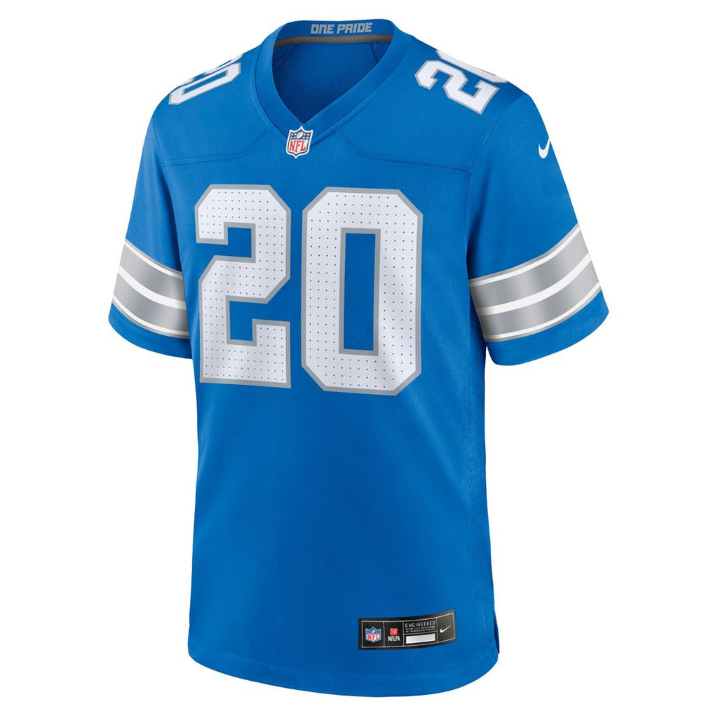 Barry Sanders Detroit Lions Game Jersey - Blue